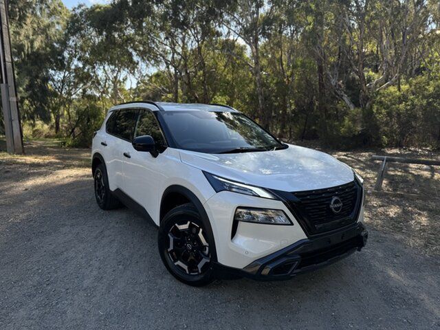 New Nissan X-Trail T33 MY24 N-TREK X-tronic 4WD Morphett Vale, 2024 Nissan X-Trail T33 MY24 N-TREK X-tronic 4WD Ivory Pearl 7 Speed Constant Variable Wagon