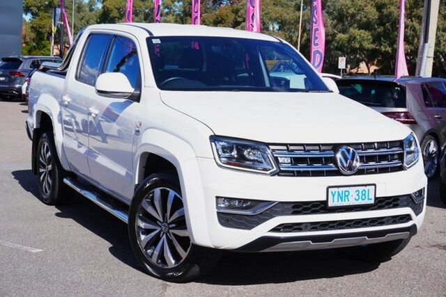 Used Volkswagen Amarok 2H MY19 TDI580 4MOTION Perm Ultimate Phillip, 2019 Volkswagen Amarok 2H MY19 TDI580 4MOTION Perm Ultimate Candy White 8 Speed Automatic Utility