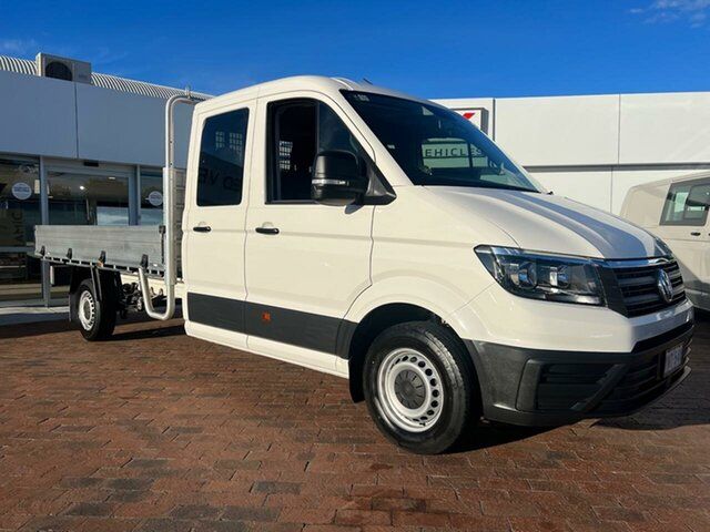 Used Volkswagen Crafter SY1 MY20 35 LWB FWD TDI410 Belconnen, 2020 Volkswagen Crafter SY1 MY20 35 LWB FWD TDI410 White 8 Speed Automatic Cab Chassis