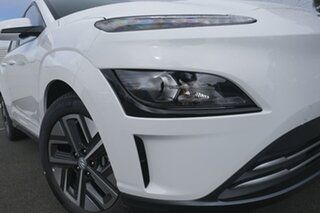 2023 Hyundai Kona OS.V4 MY23 electric Elite Atlas White 1 Speed Reduction Gear Wagon