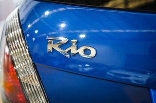 2010 Kia Rio JB MY10 SI Blue 4 Speed Automatic Hatchback