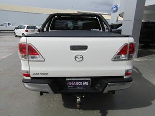 2012 Mazda BT-50 XTR (4x4) White 6 Speed Automatic Dual Cab Utility.
