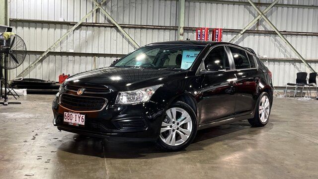 Used Holden Cruze JH Series II MY15 Equipe Rocklea, 2015 Holden Cruze JH Series II MY15 Equipe Black 6 Speed Sports Automatic Hatchback