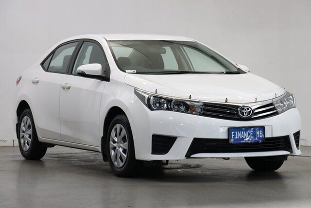 Used Toyota Corolla ZRE172R Ascent S-CVT Victoria Park, 2016 Toyota Corolla ZRE172R Ascent S-CVT White 7 Speed Constant Variable Sedan