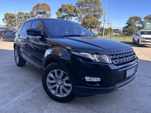 Used Land Rover Range Rover Evoque L538 MY13.5 SD4 CommandShift Dynamic Seaford, 2013 Land Rover Range Rover Evoque L538 MY13.5 SD4 CommandShift Dynamic Black 6 Speed