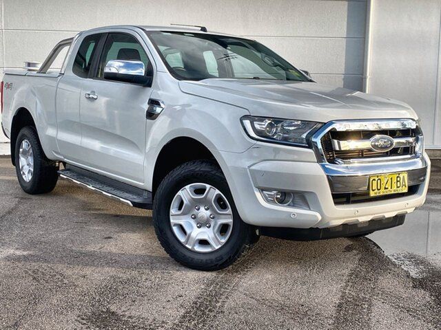 Used Ford Ranger PX MkII 2018.00MY XLT Double Cab Cardiff, 2017 Ford Ranger PX MkII 2018.00MY XLT Double Cab White 6 Speed Sports Automatic Utility
