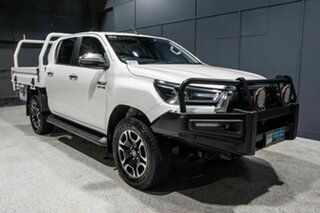 2020 Toyota Hilux GUN126R Facelift SR5 (4x4) White 6 Speed Automatic Double Cab Chassis