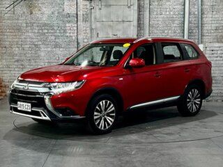 2019 Mitsubishi Outlander ZL MY19 LS 2WD Red 6 Speed Constant Variable Wagon.