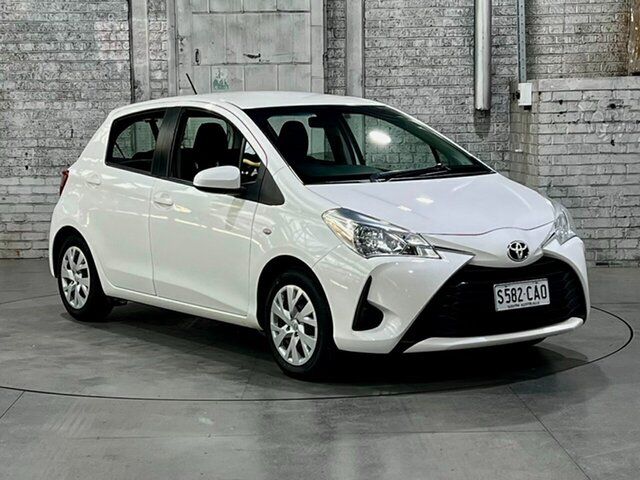 Used Toyota Yaris NCP130R Ascent Mile End South, 2019 Toyota Yaris NCP130R Ascent White 4 Speed Automatic Hatchback