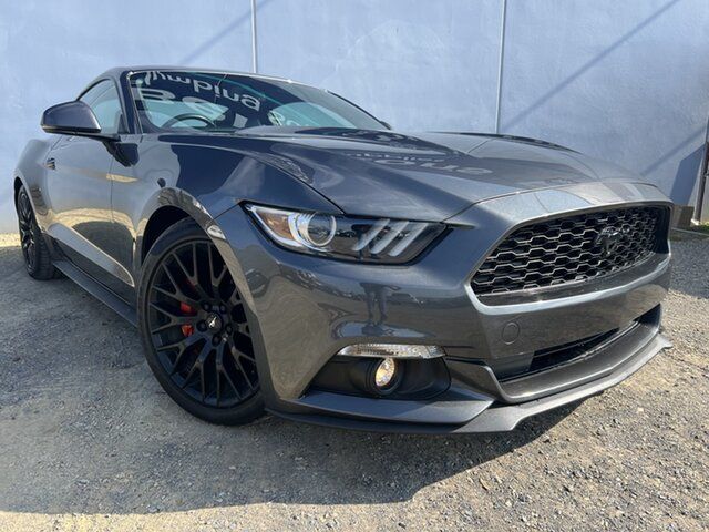 Used Ford Mustang FM Fastback 2.3 GTDi Hoppers Crossing, 2015 Ford Mustang FM Fastback 2.3 GTDi Grey 6 Speed Automatic Coupe