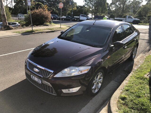 Used Ford Mondeo TDI Briar Hill, 2008 Ford Mondeo TDI Maroon Automatic Hatchback