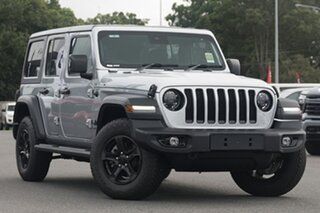 2023 Jeep Wrangler JL MY23 Unlimited Night Eagle Silver Mist 8 Speed Automatic Hardtop.