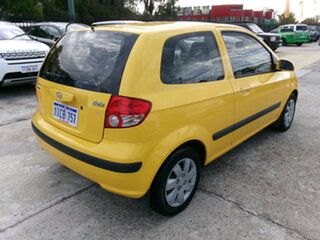 2005 Hyundai Getz TB MY05 XL Yellow 4 Speed Automatic Hatchback