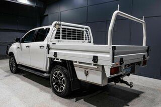 2020 Toyota Hilux GUN126R Facelift SR5 (4x4) White 6 Speed Automatic Double Cab Chassis.