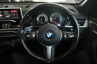 2021 BMW X1 F48 LCI sDrive18i D-CT Black 7 Speed Sports Automatic Dual Clutch Wagon.