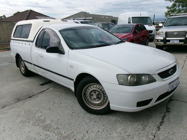 Used Ford Falcon BF Mk II XL Ute Super Cab St James, 2006 Ford Falcon BF Mk II XL Ute Super Cab White 4 Speed Automatic Utility