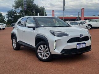 2022 Toyota Yaris Cross MXPJ15R GXL AWD Frosted White 1 Speed Constant Variable Wagon Hybrid.