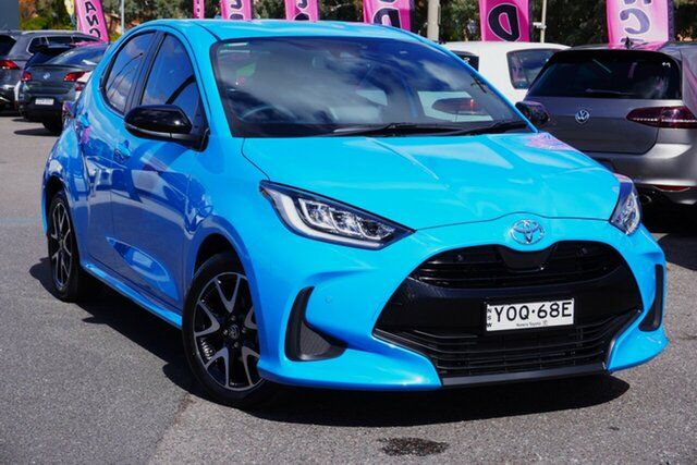 Used Toyota Yaris Mxpa10R ZR Phillip, 2023 Toyota Yaris Mxpa10R ZR Blue 10 Speed Constant Variable Hatchback