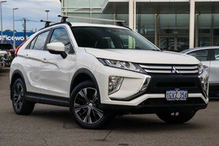 2019 Mitsubishi Eclipse Cross YA MY19 ES 2WD White 8 Speed Constant Variable Wagon.