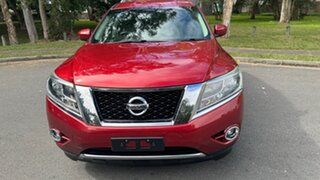 2013 Nissan Pathfinder R52 ST (4x2) Red Continuous Variable Wagon