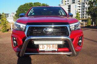 2019 Toyota Hilux GUN126R SR5 Double Cab Olympia Red 6 Speed Manual Utility.