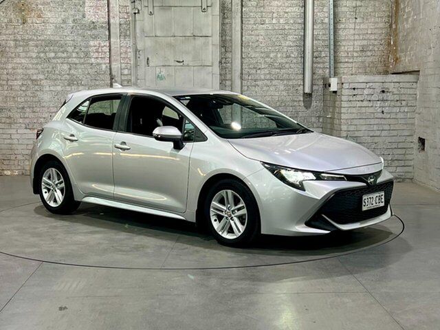 Used Toyota Corolla Mzea12R Ascent Sport Mile End South, 2018 Toyota Corolla Mzea12R Ascent Sport Silver 10 Speed Constant Variable Hatchback