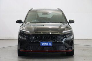 2023 Hyundai Kona OS.V4 MY23 N D-CT Premium Abyss Black 8 Speed Sports Automatic Dual Clutch Wagon.