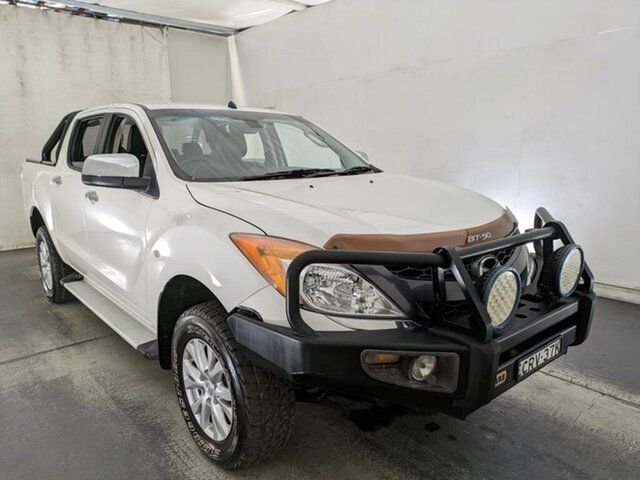Used Mazda BT-50 UP0YF1 GT Maryville, 2013 Mazda BT-50 UP0YF1 GT White 6 Speed Sports Automatic Utility