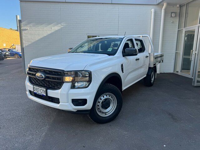 Used Ford Ranger PY 2024.00MY XL Elizabeth, 2023 Ford Ranger PY 2024.00MY XL Arctic White 10 Speed Sports Automatic Double Cab Chassis