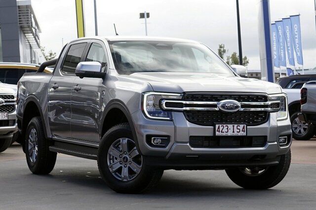 Used Ford Ranger PY 2024.00MY XLT Toowoomba, 2023 Ford Ranger PY 2024.00MY XLT Grey 10 Speed Sports Automatic Super Cab Pick Up