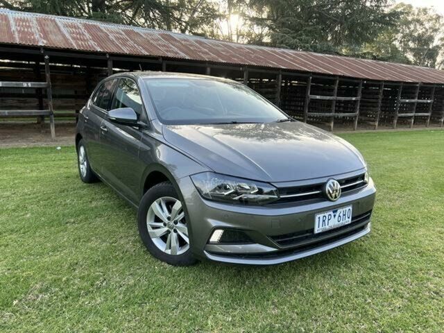 Used Volkswagen Polo AW MY20 85TSI Comfortline Wangaratta, 2020 Volkswagen Polo AW MY20 85TSI Comfortline Grey 7 Speed Auto Direct Shift Hatchback