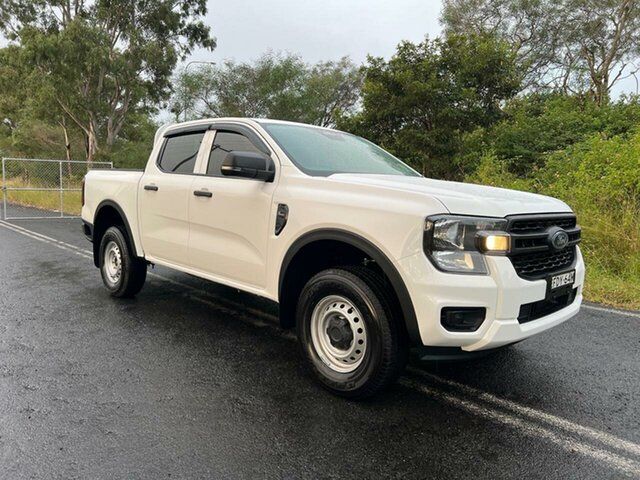 Demo Ford Ranger PY 2024.00MY XL Yallah, 2023 Ford Ranger PY 2024.00MY XL White 10 Speed Sports Automatic Double Cab Pick Up