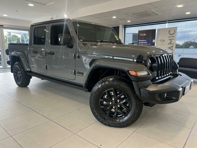 Used Jeep Gladiator JT MY22 Night Eagle Pick-up Belconnen, 2022 Jeep Gladiator JT MY22 Night Eagle Pick-up Grey 8 Speed Automatic Utility