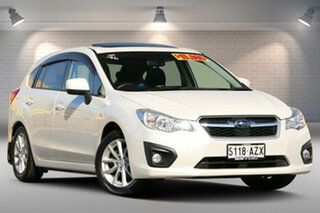 2013 Subaru Impreza G4 MY13 2.0i-L Lineartronic AWD White 6 Speed Constant Variable Hatchback.
