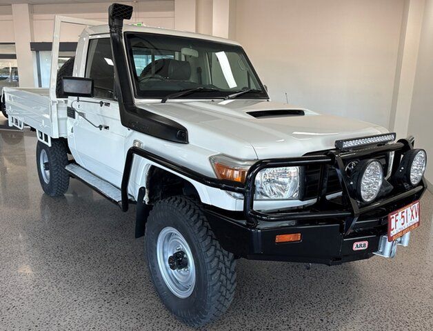 Used Toyota Landcruiser VDJ79R Workmate Winnellie, 2015 Toyota Landcruiser VDJ79R Workmate White 5 Speed Manual Cab Chassis