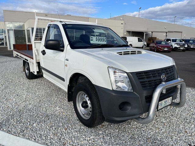 Used Holden Rodeo RA MY08 LX 4x2 Devonport, 2008 Holden Rodeo RA MY08 LX 4x2 Alpine White 5 Speed Manual Cab Chassis