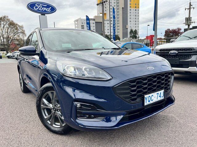 Used Ford Escape ZH 2023.25MY ST-Line Phillip, 2023 Ford Escape ZH 2023.25MY ST-Line Blue 8 Speed Sports Automatic SUV