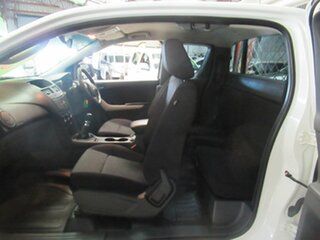 2014 Mazda BT-50 UP0YF1 XT Freestyle 4x2 Hi-Rider White 6 Speed Manual Cab Chassis