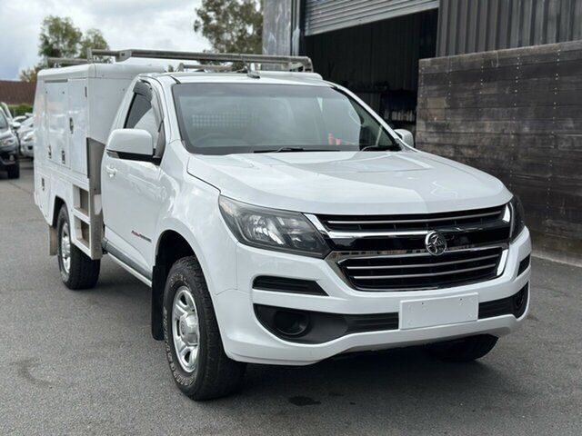 Used Holden Colorado RG MY17 LS Labrador, 2016 Holden Colorado RG MY17 LS White 6 Speed Sports Automatic Cab Chassis