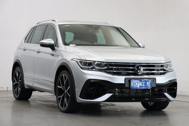 Used Volkswagen Tiguan 5N MY22 R DSG 4MOTION Victoria Park, 2022 Volkswagen Tiguan 5N MY22 R DSG 4MOTION Reflex Silver 7 Speed Sports Automatic Dual Clutch