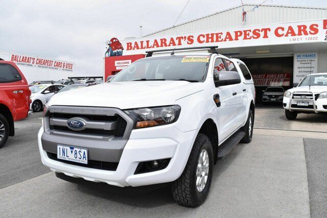 Used Ford Ranger PX MkII MY18 XLS 3.2 (4x4) Wendouree, 2018 Ford Ranger PX MkII MY18 XLS 3.2 (4x4) White 6 Speed Automatic Dual Cab Utility
