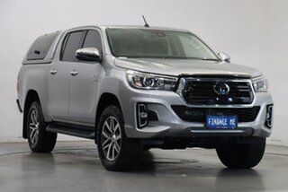 2019 Toyota Hilux GUN126R SR5 Double Cab Silver 6 Speed Sports Automatic Utility.
