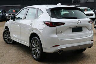 2023 Mazda CX-5 KF4WLA G35 SKYACTIV-Drive i-ACTIV AWD Akera Rhodium White 6 Speed Sports Automatic.