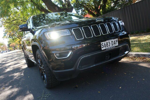 Used Jeep Grand Cherokee WK MY18 Limited Prospect, 2018 Jeep Grand Cherokee WK MY18 Limited Black 8 Speed Sports Automatic Wagon