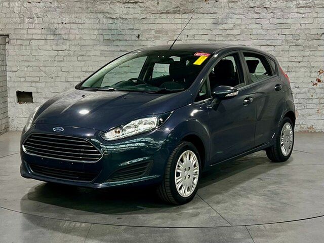 Used Ford Fiesta WZ Ambiente PwrShift Mile End South, 2016 Ford Fiesta WZ Ambiente PwrShift Navy Blue 6 Speed Sports Automatic Dual Clutch Hatchback