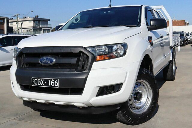 Used Ford Ranger PX MkII XL Coburg North, 2016 Ford Ranger PX MkII XL White 6 Speed Manual Cab Chassis