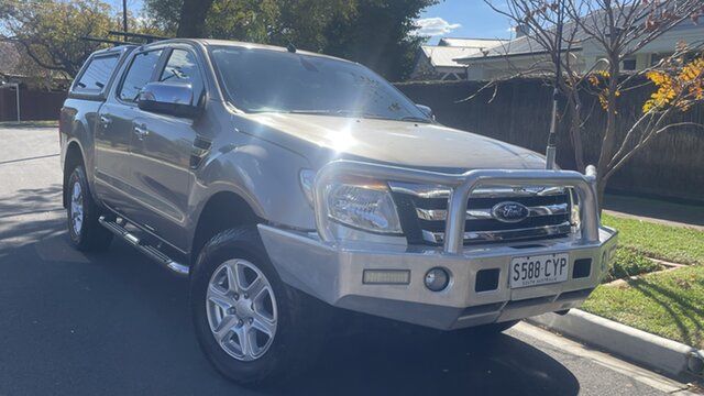 Used Ford Ranger PX XLT 3.2 (4x4) Prospect, 2014 Ford Ranger PX XLT 3.2 (4x4) Champagne Gold 6 Speed Automatic Dual Cab Utility