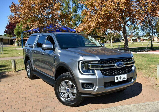 Used Ford Ranger PY 2022MY XLT Ingle Farm, 2022 Ford Ranger PY 2022MY XLT Silver 10 Speed Sports Automatic Double Cab Pick Up