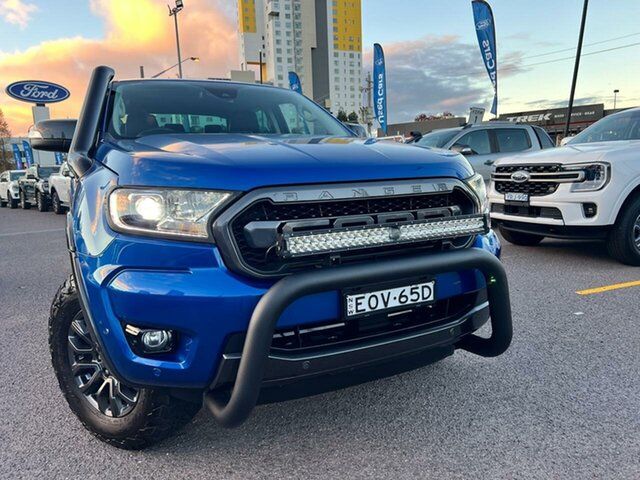 Used Ford Ranger PX MkIII 2021.75MY FX4 Max Phillip, 2021 Ford Ranger PX MkIII 2021.75MY FX4 Max Blue 10 Speed Sports Automatic Double Cab Pick Up