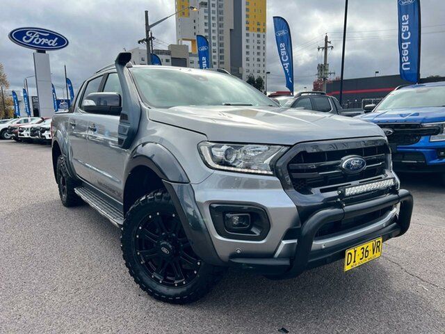 Used Ford Ranger PX MkIII 2020.25MY Wildtrak Phillip, 2019 Ford Ranger PX MkIII 2020.25MY Wildtrak Silver 10 Speed Sports Automatic Double Cab Pick Up